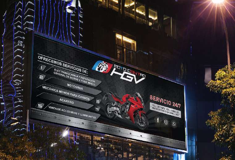 Diseño de banners, vallas y piezas publicitarias