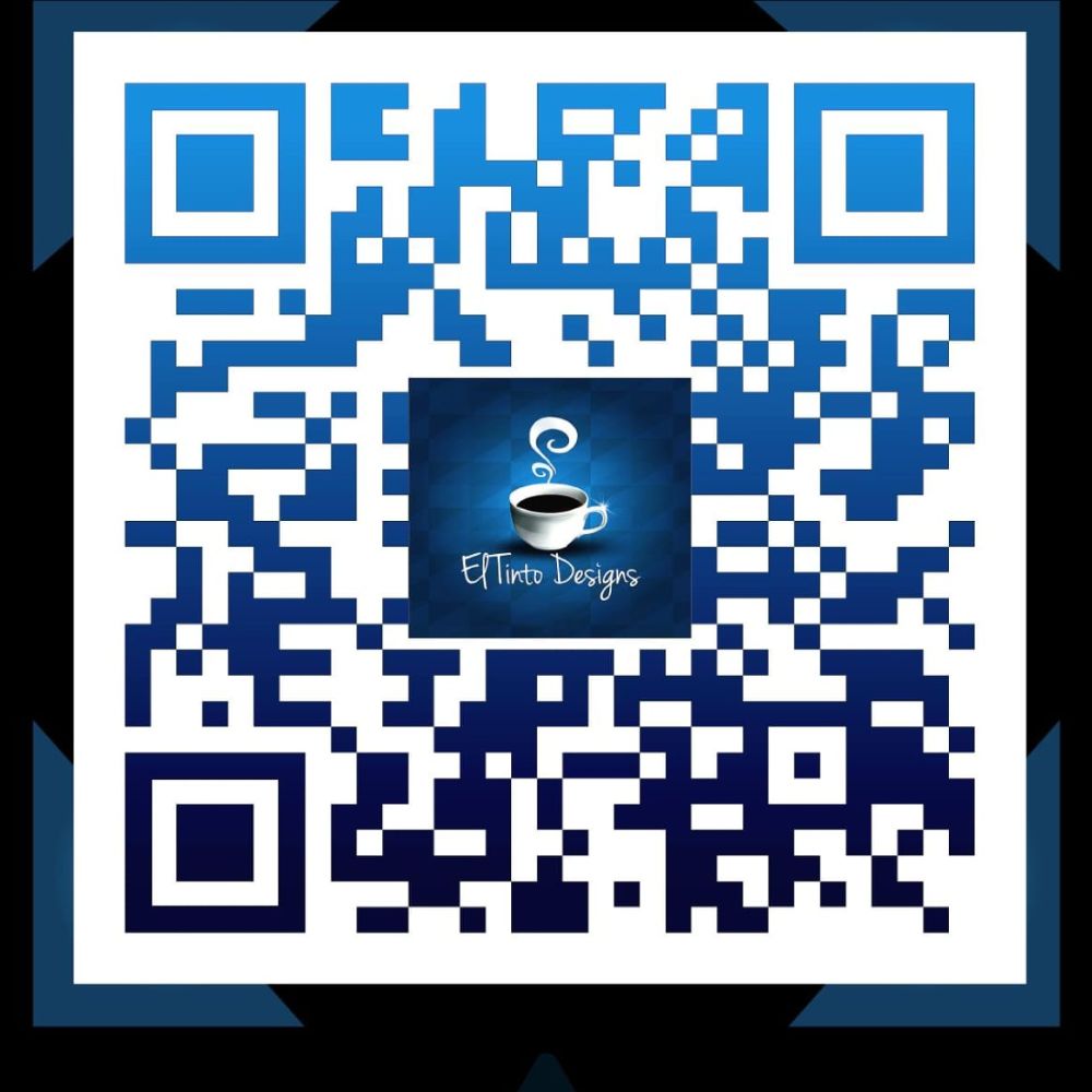 Código QR oficial de El Tinto Designs